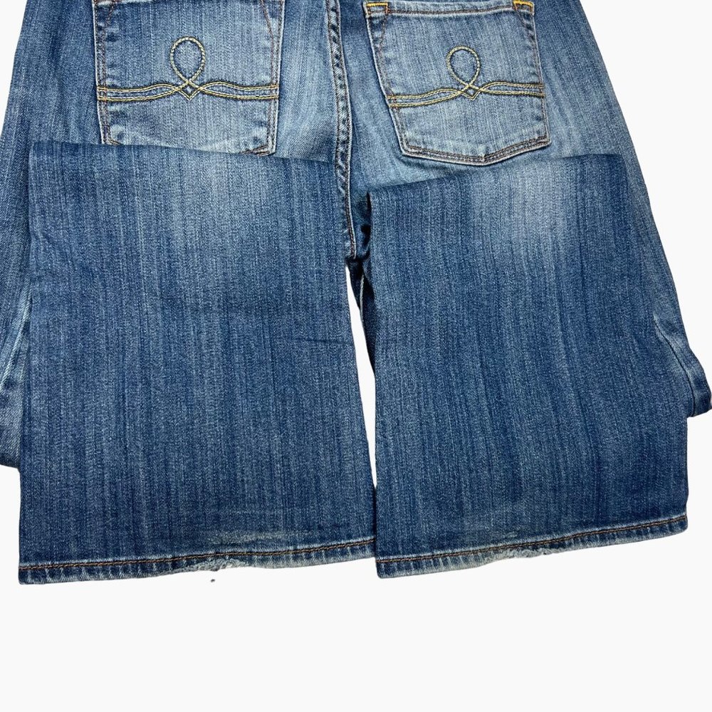 Lucky Brand Sofia Boot Low Rise Denim Jeans Size 8 Women - Picture 10 of 11